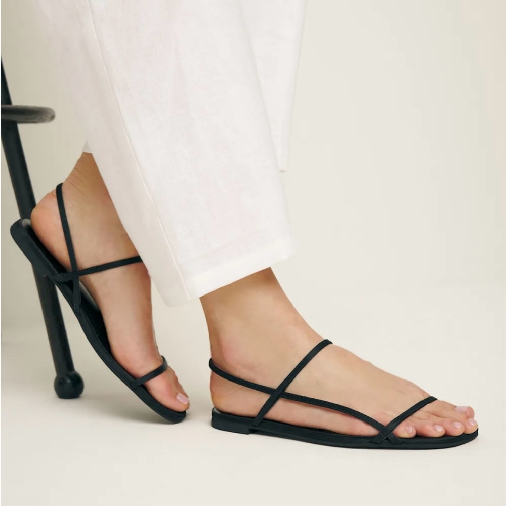 Reformation Marcia Strappy Flat Sandal